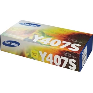 Samsung CLT-Y407S Laser Toner Cartridge - Yellow Pack