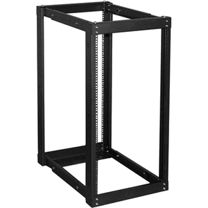 Claytek 22U 1100mm Adjustable Open Frame Server Rack with 4U Drawer