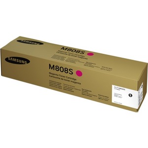 Samsung CLT-M808S Laser Toner Cartridge - Magenta - 1 Pack