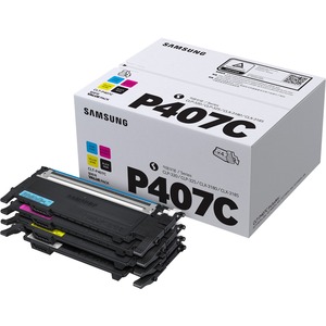 HP CLT-P407C Laser Toner Cartridge - Value Pack - CMYK - 4 / Pack