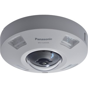 Panasonic i-PRO Extreme WV-S4550LM 5 Megapixel HD Network Camera - Color, Monochrome - Dome