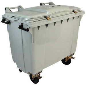 HSM 4 Wheel Secure Collection Cart