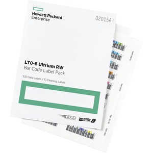 HPE LTO-8 Ultrium RW Bar Code Label Pack