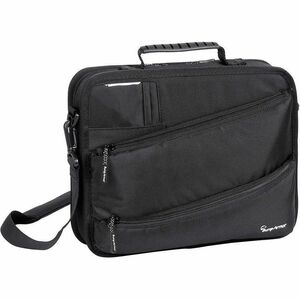 Bump Armor Stay-In Case Carrying Case for 13" Notebook, Accessories, ID Card - Black