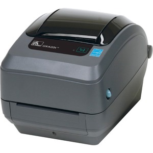 Zebra GK420t Desktop Direct Thermal/Thermal Transfer Printer - Monochrome - Label Print - Ethernet - USB