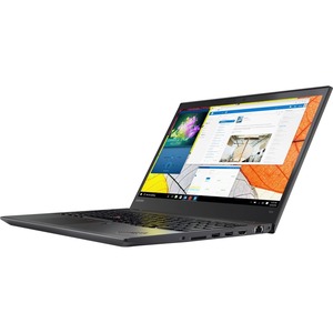 Lenovo ThinkPad T570 20JXS1FX00 LTE Advanced 15.6" Notebook - 1920 x 1080 - Intel Core i5 6th Gen i5-6300U Dual-core (2 Core) 2.40 GHz - 4 GB Total RAM - 128 GB SSD - Graphite Black