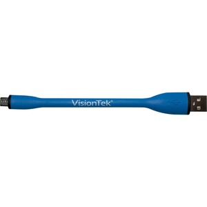 VisionTek Micro USB to USB Flex Cable-Blue -901101