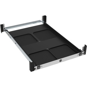 Rack Solutions 1U Mini Rack Access Tool-Less Shelf for Four Apple Mac Mini with USB