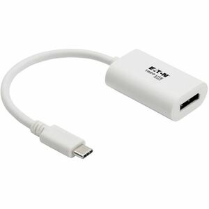 Tripp Lite USB C to DisplayPort Adapter Converter 4K White USB Type C to DP