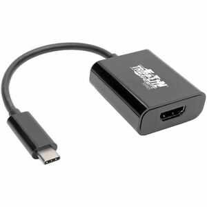 Tripp Lite USB C to HDMI Adapter Converter M/F 4K USB Type C to HDMI Black