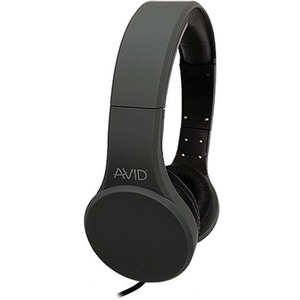 AVID AE-42 HEADSET WITH INLINE MIC & VOLUME CONTROL, GRAY