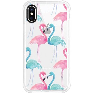 OTM Phone Case, Tough Edge, Flamingo Duo