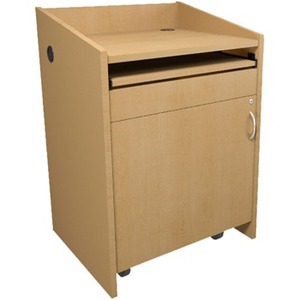 Middle Atlantic Pre-Configured L2 Series Lectern, 28" W, 25" D, with Connectivity