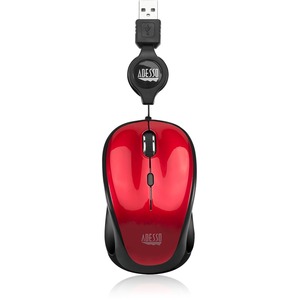 Adesso iMouse S8R - USB Illuminated Retractable Mini Mouse