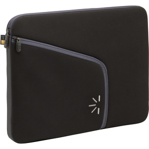 Case Logic PLS-15 Carrying Case (Sleeve) for 16" Notebook, Battery, USB Drive, Accessories - Black