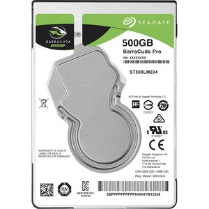 Seagate BarraCuda ST500LM034 500 GB Hard Drive - Internal - SATA (SATA/600)