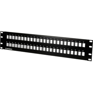 Ortronics Flush Mount Kit for Keystone Module, Patch Panel - Black