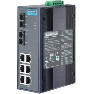 Advantech 6G+2G MM Unmanaged Ethernet Switch