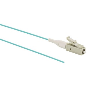 Panduit NetKey 1 Fiber Patch Cord, OM4, LC to Pigtail, 1m