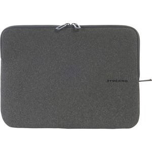 Tucano Milano Italy Melange Second Skin neoprene sleeve for notebook 13.3" and 14" - Grey/Black