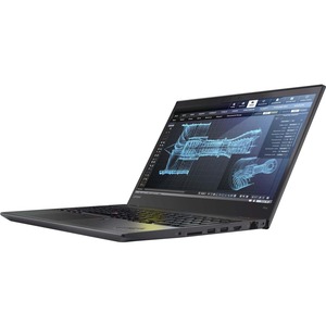 Lenovo ThinkPad P51s 20HCS04N00 15.6" Mobile Workstation Ultrabook - 1920 x 1080 - Intel Core i7 7th Gen i7-7600U Dual-core (2 Core) 2.80 GHz - 16 GB Total RAM - 256 GB SSD - Graphite Black