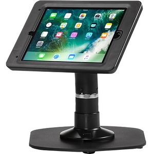 ArmorActive Pipeline Kiosk 8 in with Elite for iPad 9.7 in Black with Baseplate