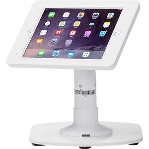 ArmorActive Pipeline Kiosk 8 in with Elite for iPad 9.7 in White with Baseplate