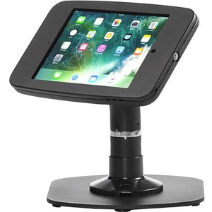 ArmorActive Pipeline Kiosk 8 in with FMJ for iPad 9.7 in Black with Baseplate