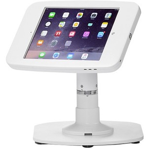 ArmorActive Pipeline Kiosk 8 in with FMJ for iPad 9.7 in White with Baseplate