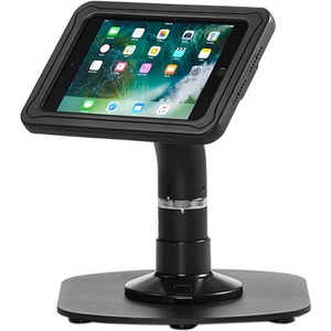 ArmorActive Pipeline Kiosk 8 in with Echo for iPad Mini 4 in Black with Baseplate