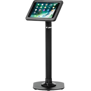 ArmorActive Pipeline Kiosk 24 in with Echo for iPad Pro 9.7 in Black with Baseplate