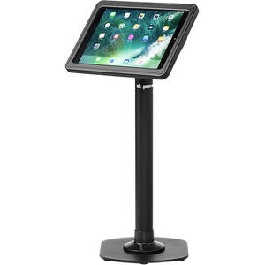 ArmorActive Pipeline Kiosk 24 in with Echo for iPad Pro 12.9 in Black with Baseplate