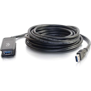 C2G 16.4ft (5m) USB 3.0 USB-A Male to USB-A Female Active Extension Cable