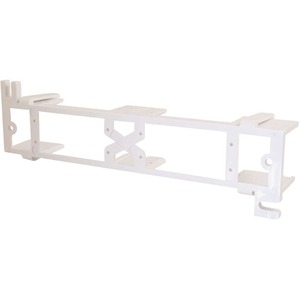 C2G Mounting Bracket for Patch Panel - White