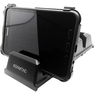 KoamTac KDC470 4-Slot Charging Cradle: for simultaneous charging of KDC470 Series + integrated SmartSled Charging Case.