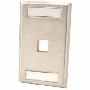 Ortronics Single-Gang Face Plate - Holds One Keystone Module
