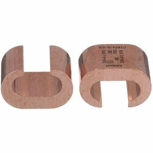 Panduit StructuredGround CTAP4/0-4/0-X Comp. Tap, 4/0-4/0, Copper, PK10