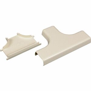 Wiremold 400 Tee Fitting in Ivory