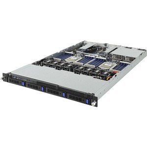 Gigabyte R181-Z90 Barebone System - 1U Rack-mountable - Socket SP3 - 2 x Processor Support