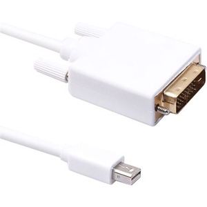 Axiom Mini DisplayPort Male to Dual Link DVI-D Male Adapter Cable 10ft