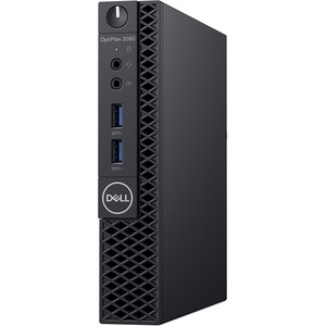 Dell OptiPlex 3000 3060 Desktop Computer - Intel Core i5 8th Gen i5-8500T 2.10 GHz - 8 GB RAM DDR4 SDRAM - 256 GB SSD - Micro PC