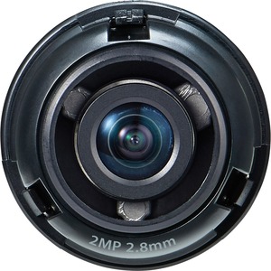 Hanwha Techwin SLA-2M2800D - 2.80 mm - f/2 - Fixed Lens