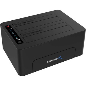 Sabrent EC-DSK2 Drive Dock SATA - USB 3.0 Host Interface External - Black