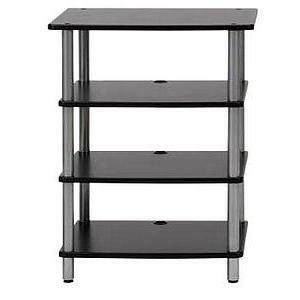 Sanus TV Stand with Shelves - Open Architecture 4 Shelf TV Stand - Black