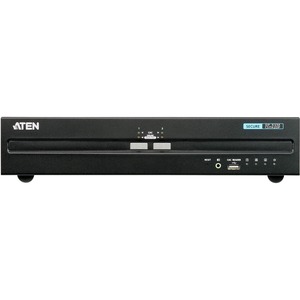 ATEN 2-Port USB DisplayPort Dual Display Secure KVM Switch (PSS PP v3.0 Compliant)-TAA Compliant