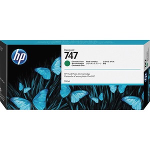 HP 747 (P2V84A) Original Inkjet Ink Cartridge - Chromatic Green - 1 Each