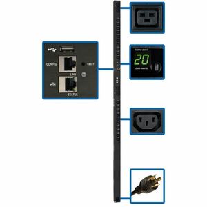 Tripp Lite by Eaton PDUMV20HVNETLX PDU - TAA Compliant