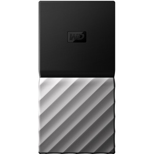 WD My Passport WDBKVX5120PSL-WESN 512 GB Portable Solid State Drive - 2.5" External - Black, Metallic Gray