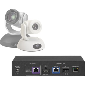 Vaddio OneLINK Polycom Codec Kit for OneLINK HDMI to Vaddio HDBaseT Cameras Series - Video/Control/Power Extender - Black