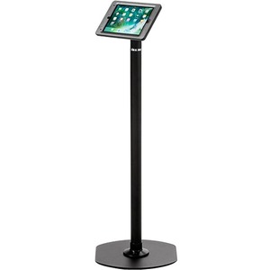 ArmorActive Pipeline Kiosk 42 in with Elite for iPad 9.7 (2017) in Black with Baseplate